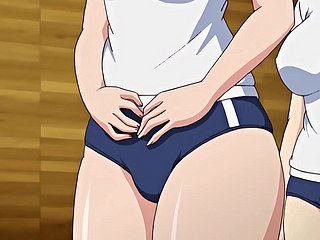 Gimnasta caliente folla a su maestra - hentai