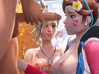 Koleksi lucah hentai 3D yang menakjubkan
