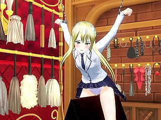 Anime hentai giapponese senza censure, giovane vergine deflower, sculacciata, pipì, crema asmr