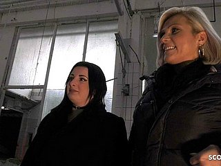 Deutsche Milf Tatjana Young und Teen Elisa18 Gespräch mit Swinger Viersome