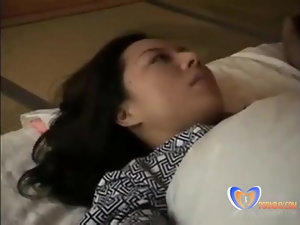Pervert panhandler is respecting het belang van zijn Japanse milf