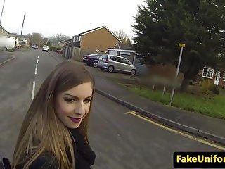 Lord it over uk slattern analfucked overwrought uniformed cop