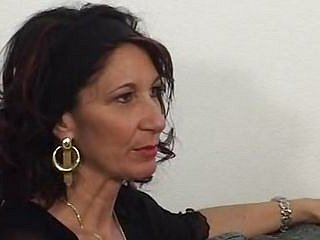 Italiano retrò cornea Milf sta spiando X bionda vestita roughly calze bianche