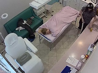 salon de massage de caméra cachée